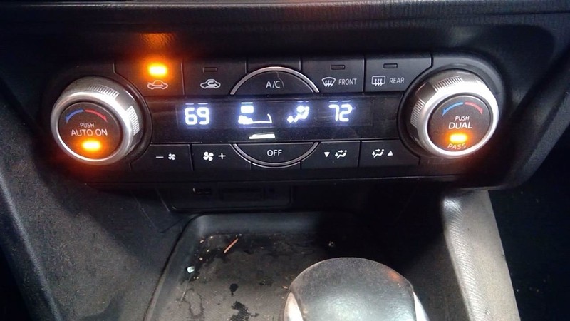 Temperature Control With AC Dual Zone Fits 17-18 MAZDA 3 3451122