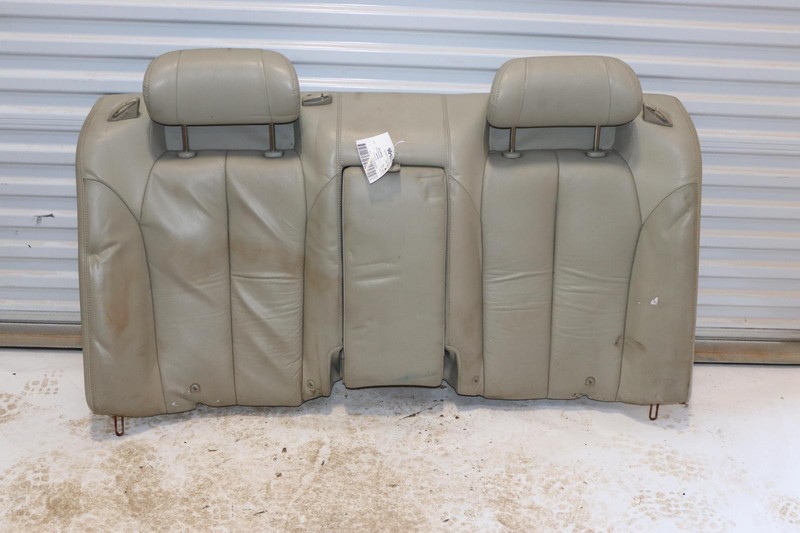 2002 INFINITI Q45 REAR SECOND ROW SEAT UPPER BACKREST CUSHION LEATHER TAN OEM
