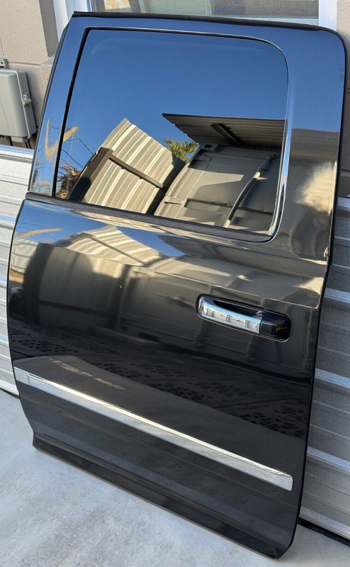 ✅ 2009-24 RAM 1500 2500 3500 CREW CAB OEM REAR LEFT DOOR SHELL w PLATE BLACK PXR