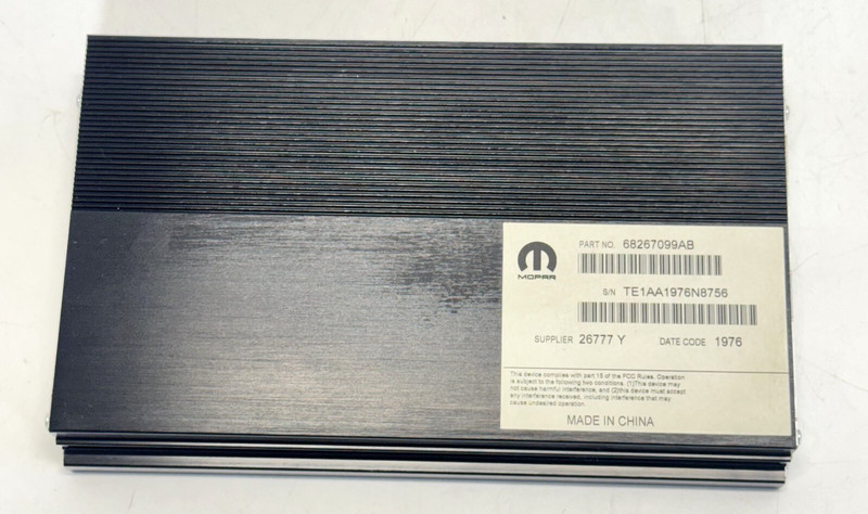 ✅ 2013-2024 RAM CLASSIC 1500-3500 AMPLIFIER AUDIO SYSTEM RADIO 68267099AB OEM
