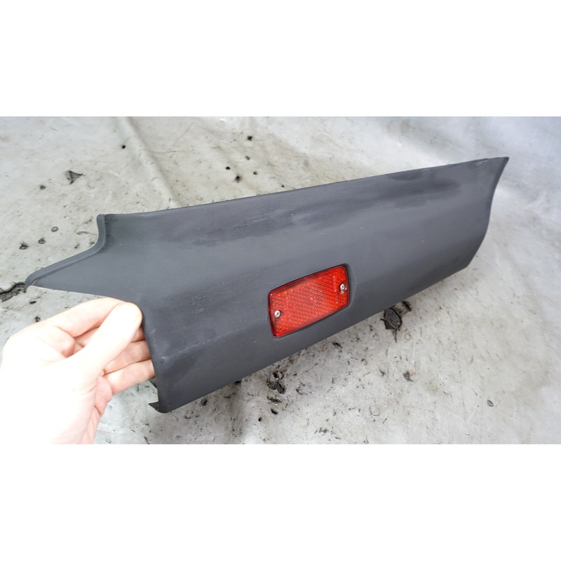1984-1985 BMW E30 3-Series Factory Right Rear Aluminum Bumper Trim Cover OEM