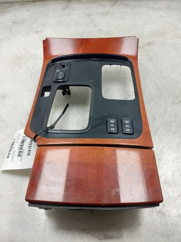 00 LEXUS LX470 CENTER CONSOLE SHIFTER BEZEL TAN-LF40