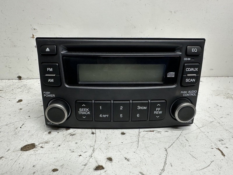 2008 Kia Optima AM FM Radio Stereo 2 DIN Disc CD Player Oem