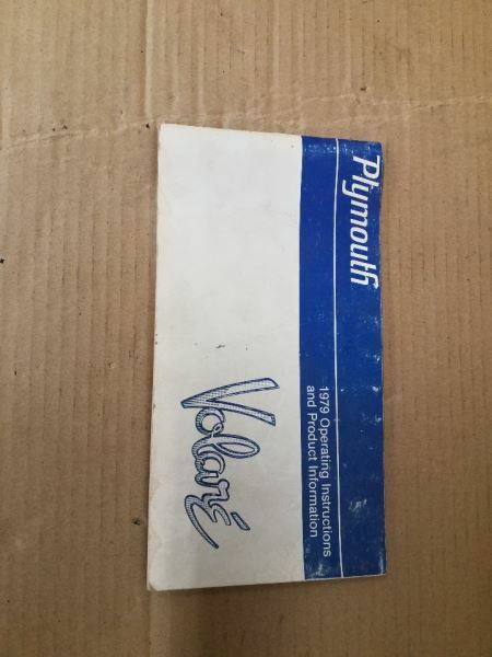 VOLARE1979 Owners Manual 246655
