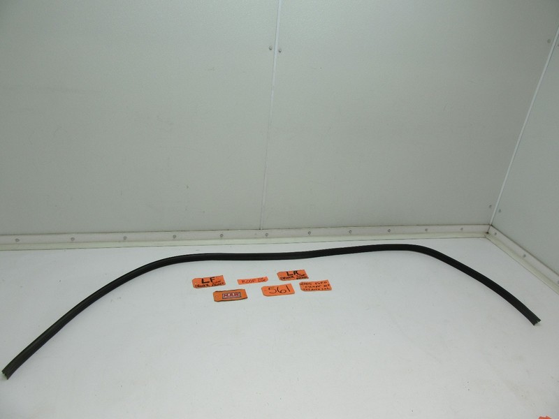 LEFT TOP ROOF DOOR WEATHER SEAL FRONT REAR GLASS WINDOW RUBBER TRACK CHANNEL