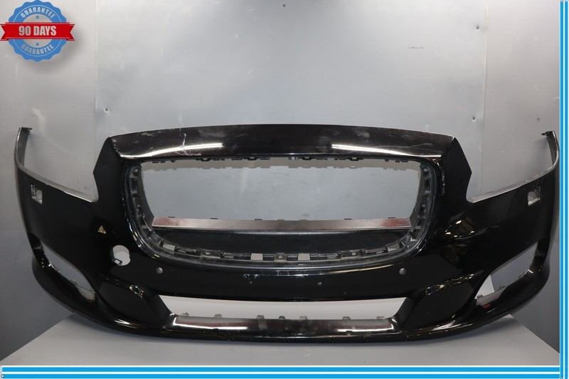 10-15 Jaguar X351 XJL XJ Front Bumper Cover Panel Black AW9317B971BA Oem