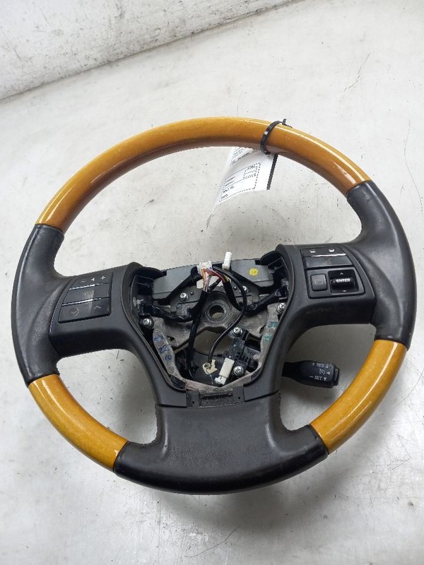 10 LEXUS RX350 STEERING WHEEL BLACK WOOD