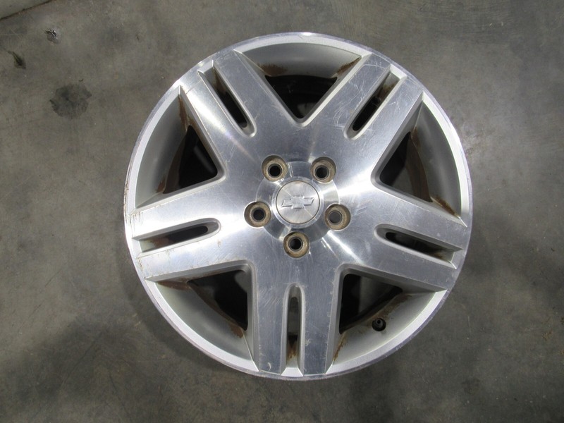 12 - 16 CHEVROLET IMPALA WHEEL (2 ) 17x6-1/2 10 SPOKE( MACHINED FINISH,OPT RS7 )