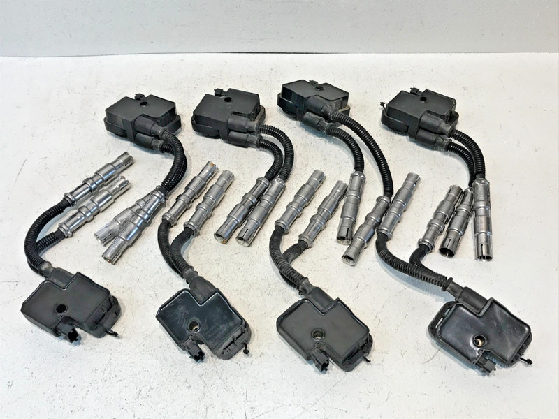 2005 Mercedes R129 CLS500 Ignition Coil Set of 8 OEM A0001587803