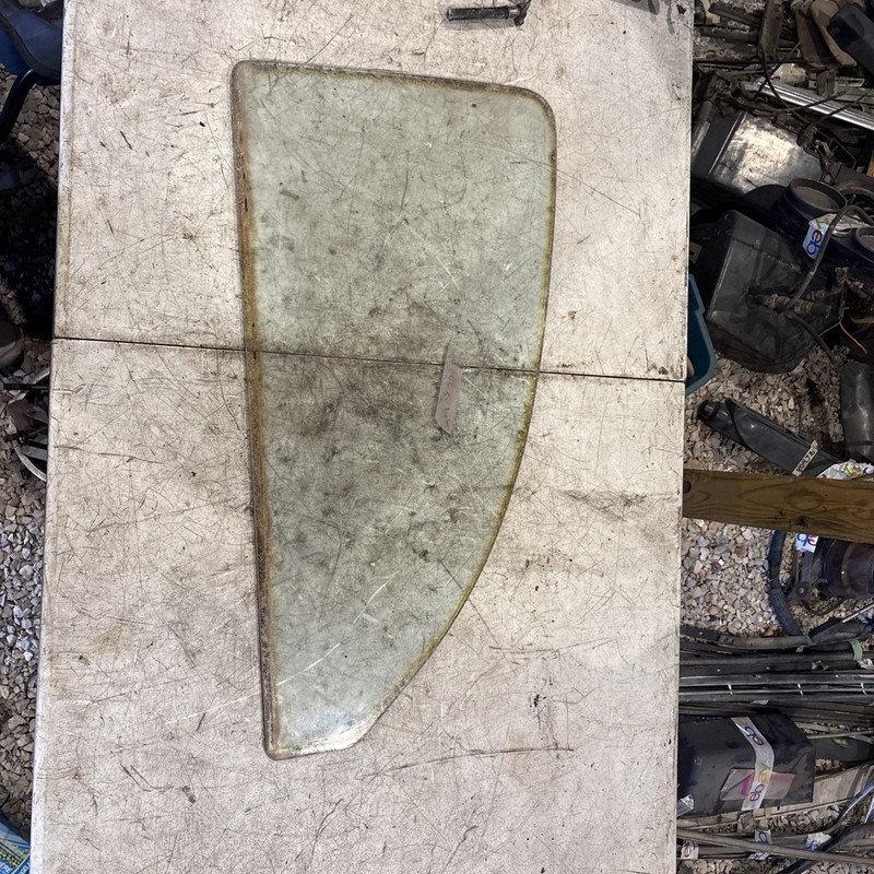 1950 Chevy bel Air REAR Driver Window 2 Door OEM