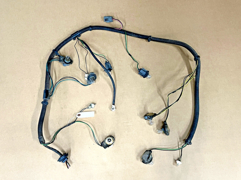 ⭐1986 CHEVROLET CORVETTE C4 REAR TAIL LIGHT LAMP WIRING HARNESS ASSY OEM LOT2565