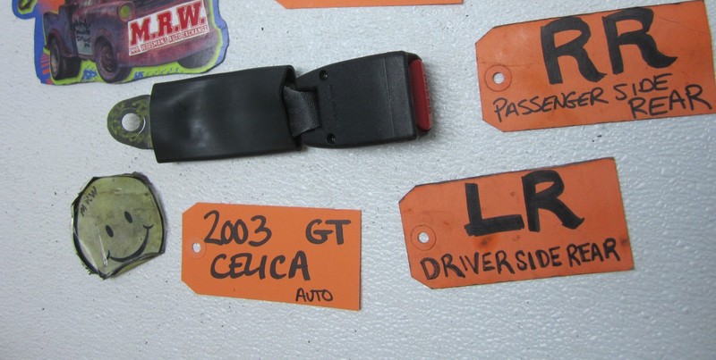 for 03-05 CELICA BACK REAR SEAT BELT BUCKLE LATCH SHOULDER HARNESS LOCK RH L LH
