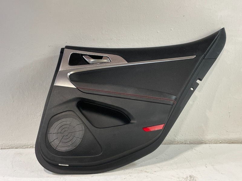 2022 - 2023 GENESIS G70 REAR RIGHT PASSENGER SIDE DOOR TRIM PANEL # 101054