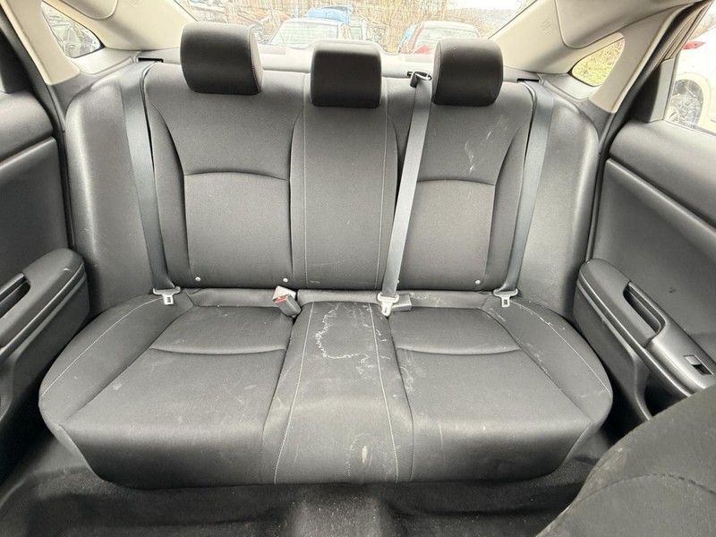 2016-2021 Honda Civic Rear 2ND Raw Seat Cloth Black