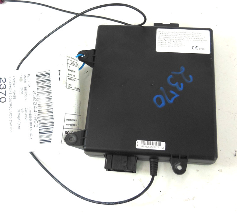 2006 06 Bentley Continental Flying Spur Telephone Control Module OEM 3W0035385A