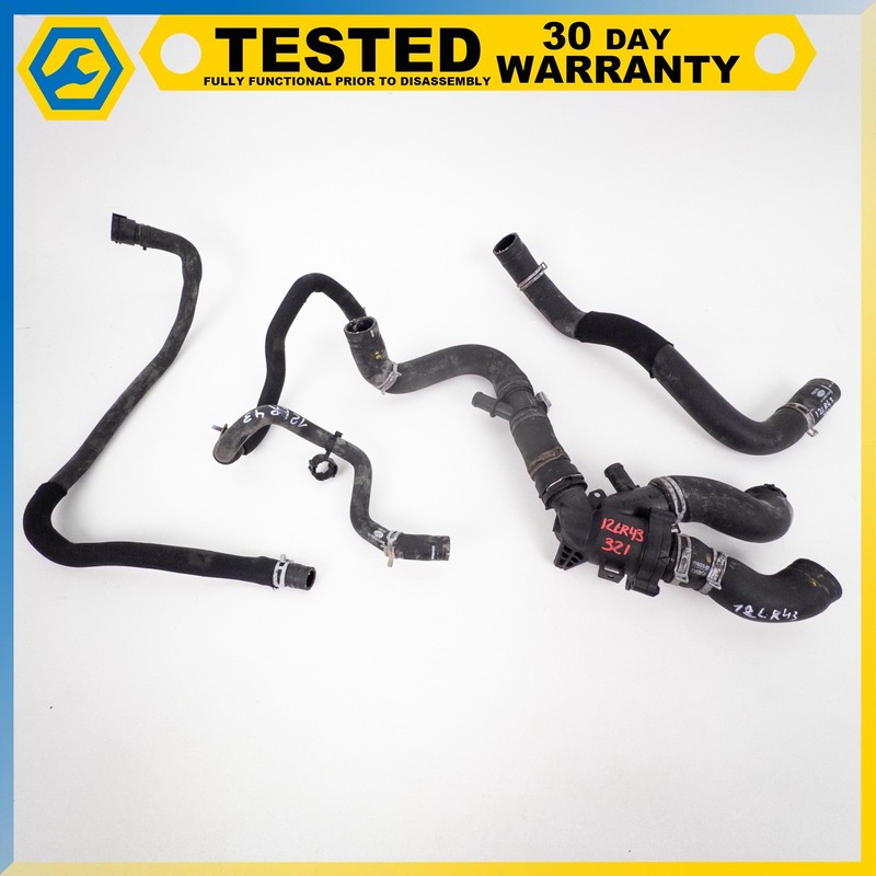 10-13 LAND ROVER L319 L320 LR4 5.0L ENGINE THERMOSTAT HOUSING W/ HOSES SET OEM