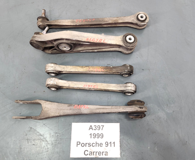 ✅ 97-05 OEM Porsche Carrera 911 996 Rear Left Driver Side Control Arm SET 36k
