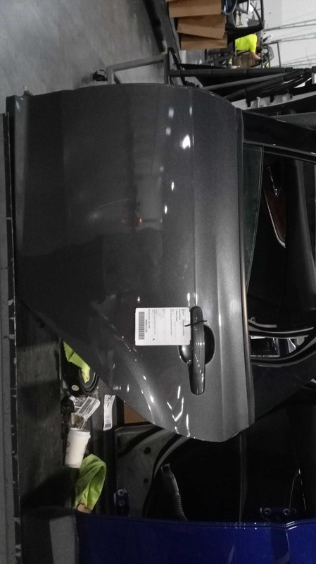 2018 Ford Focus Rear Left Door Grey Used OEM 198403 111K Miles