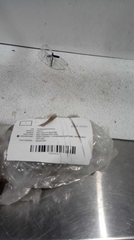 2014 Audi TT A/C Selector Switch OEM White, 104k Miles, Warranty Included