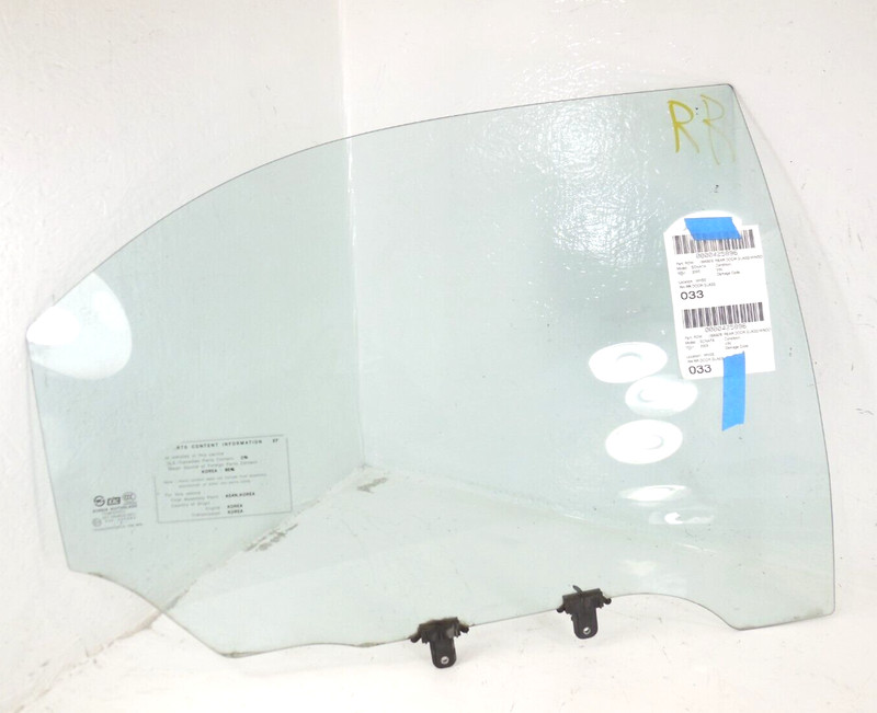 1999-2005 Hyundai Sonata Rear Door Window Glass Passenger Right RH OEM