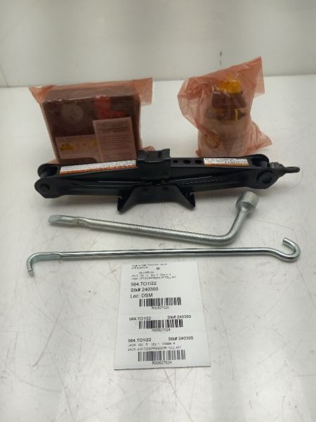 16 17 18 19 20 21 20 21 22 Toyota Prius Jack & Tool Kit