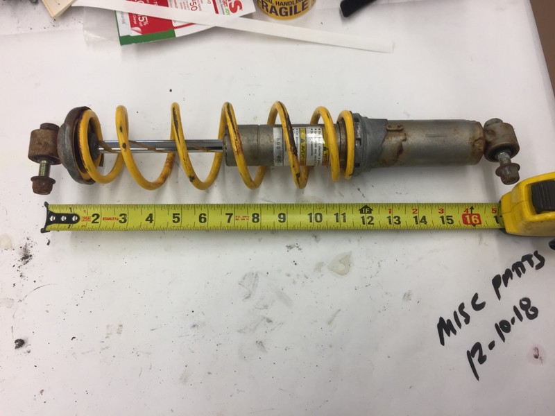 Ski-doo REV 600 800 Front shock and spring assy 505071490 2006-2007