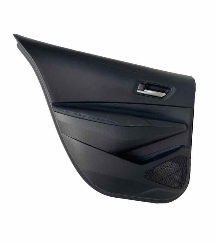 Toyota Corolla door panel trim 21 23 rear left side black/blue assy 6764012R60C3
