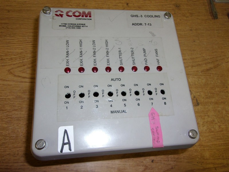 QCom Vynco Vynckier Industrial Control panel Enclosure AB-676031 "A"