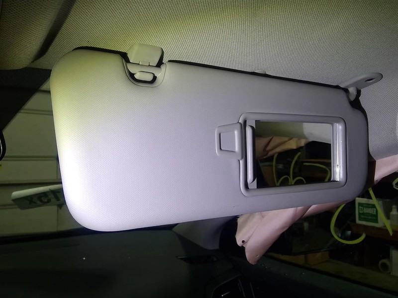 Passenger Sun Visor Sedan Without Sunroof Fits 17-20 ELANTRA 1758529