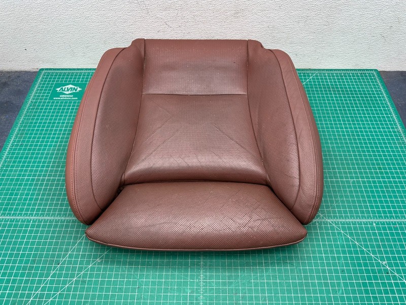 11-13 BMW F10 F07 Comfort FRONT LEFT BOTTOM LOWER SEAT CUSHION PERFORATED OEM