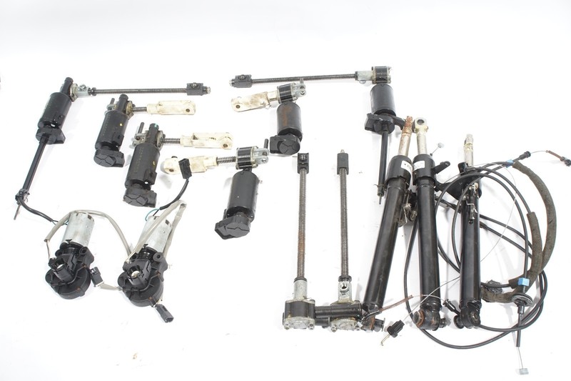 02-05 MB ML320 W163 FRONT AND REAR LEFT AND RIGHT SIDE SEAT MOTOR SET SET OF 13