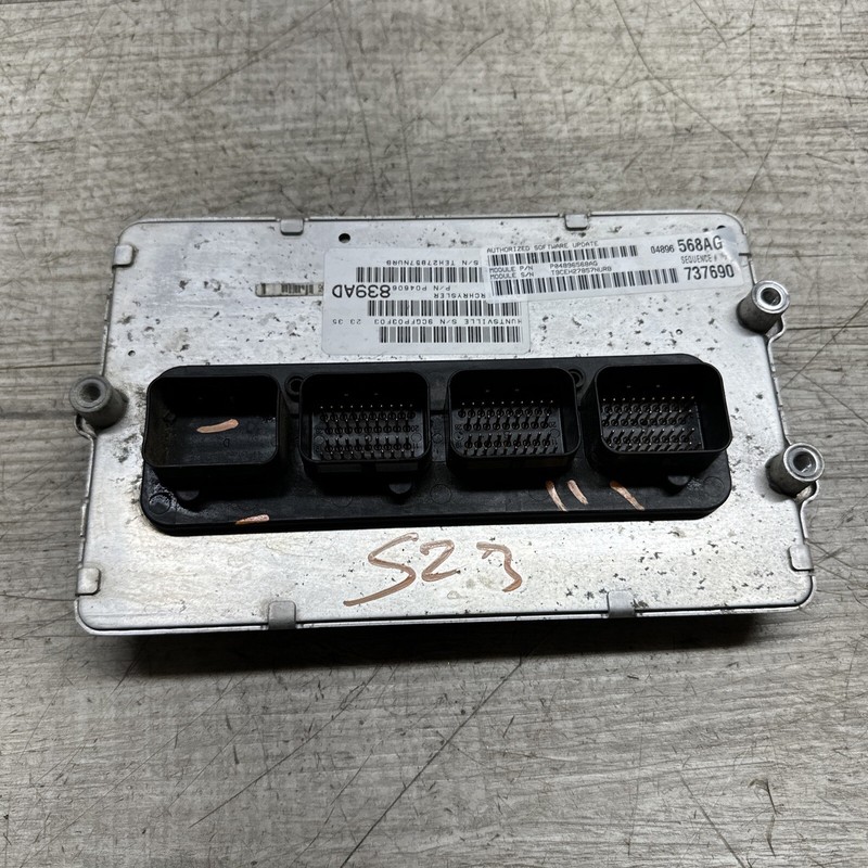 04896568AG I 2006 DODGE CHARGER MAGNUM CHRYSLER 300 5.7 ENGINE CONTROL MODULE