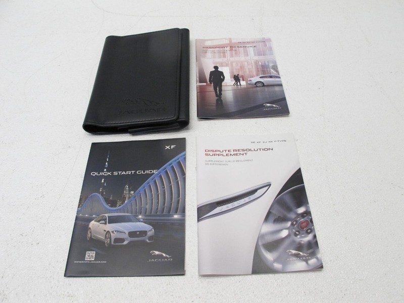 2016 16 JAGUAR X260 XF OWNERS MANUAL HANDBOOK WALLET CASE OEM 110723B