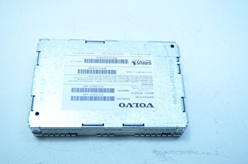 2011 VOLVO S80 SIRIUS SATELLITE RADIO COMPUTER CONTROL MODULE OEM