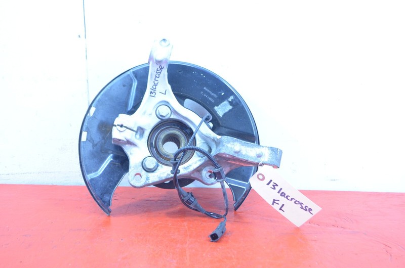 10-16 BUICK LACROSSE 3.6L FWD FRONT LEFT DRIVER SPINDLE KNUCKLE HUB BEARING OEM