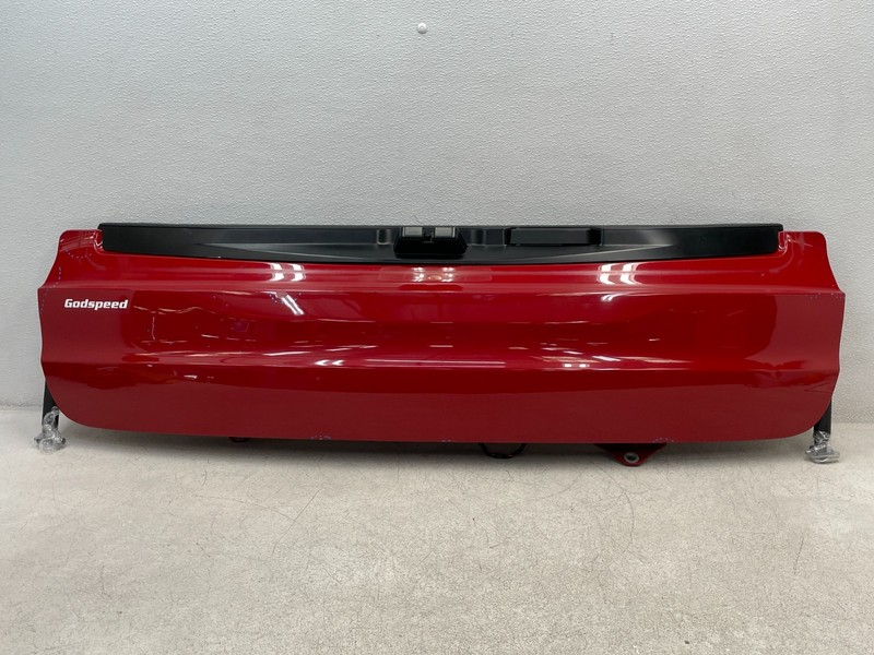 15 16 17 18 BMW X5 M F85 Rear Lower Trunk Tailgate Door Panel Deck Red 1621 OEM