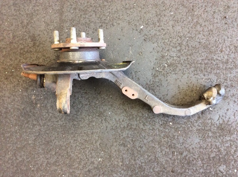83 1983 Prelude DX Left Front Suspension Knuckle Spindle Hub Used OEM