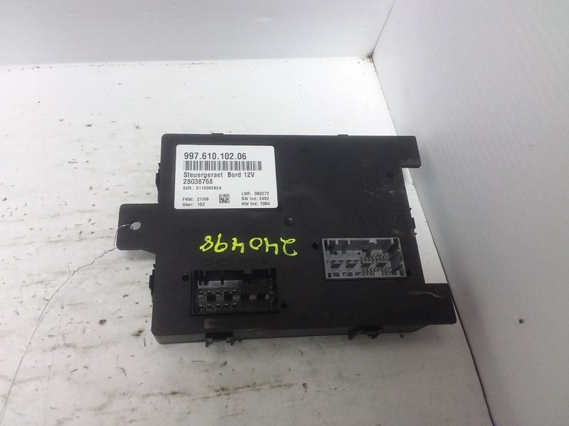 Gateway Body Control Module BCM 997 Model Fits 06 PORSCHE 911 99761010206