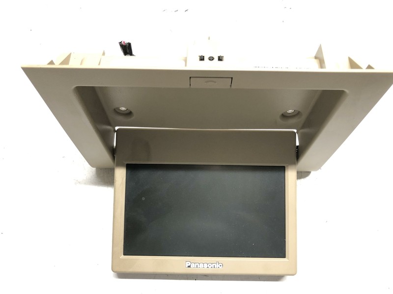 07-14 ESCALADE Tan Roof Mounted DVD Entertainment Player Screen Display OEM *
