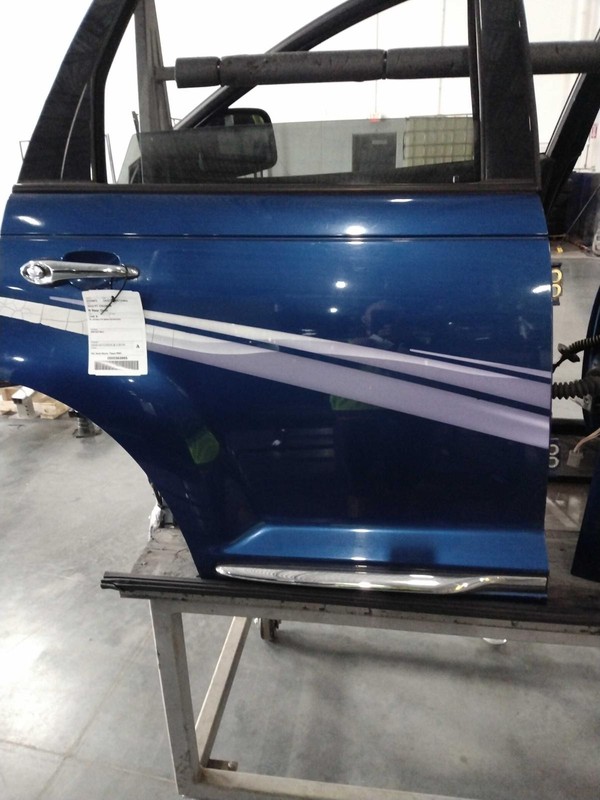 2010 Chrysler PT Cruiser Right Rear Door Blue Good Condition No Rust 95K Miles