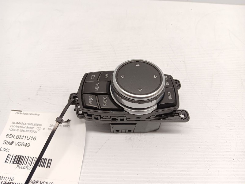 OEM BMW F22 F80 F36 M3 M4 M6 iDrive Navigation Controller Knob NBT NAV Button