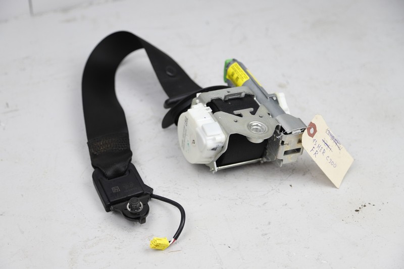 08-14 Mercedes W204 C250 C350 Front Right Side Seat Belt Retractor Black OEM