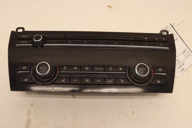 2011-2015 BMW 740LI F02 FRONT A/C HEATER CLIMATE TEMPERATURE CONTROL PANEL OEM