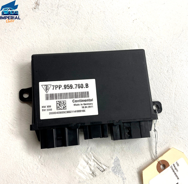 PORSCHE CAYENNE Front Left Seat Control Module Computer 2011-2014 OEM