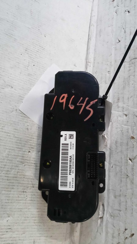 2017 RAM DODGE 1500 A/C Selector Switch OEM 68236776AB 105K Miles White