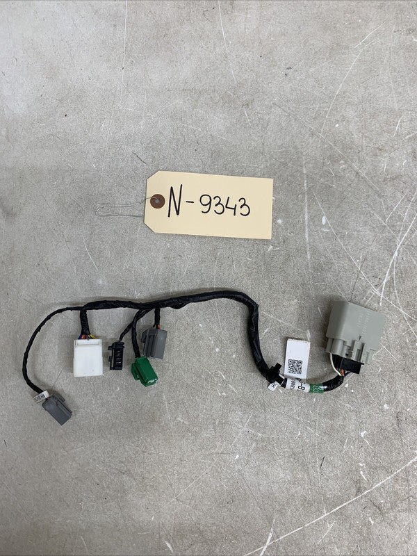 16-20 TESLA MODEL X REAR RH SEAT HEAT HEATER WIRE WIRING HARNESS OEM 9343 B35