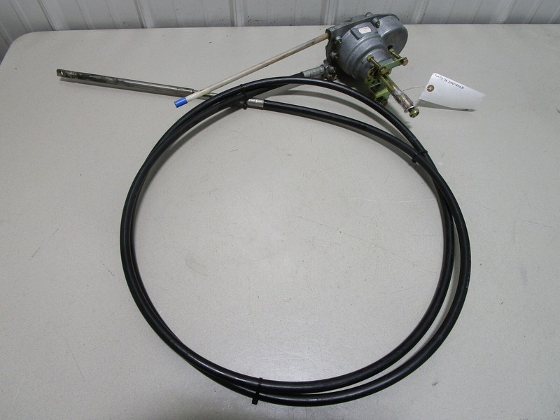 SSC6214 Teleflex 14' ft Marine Boat Rotary Steering Cable and Helm Assembly