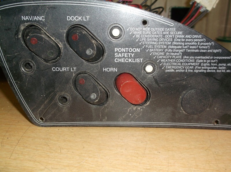Triton Legacy Boat Switch Panel 42570 5865 *FREE SHIPPING*