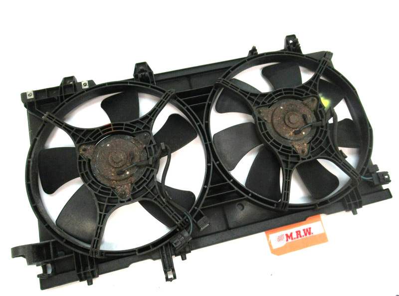 DUAL FAN ASSEMBLY RADIATOR AC CONDENSER for 03 04 SUBARU FORESTER WITHOUT TURBO