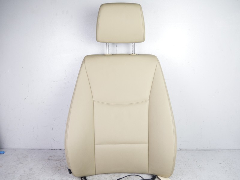 BMW X3 F25 FRONT PASSENGER SEAT UPPER CUSHION & HEADREST SAVANNA BEIGE OEM 11-17